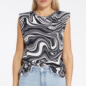 💥S O L D 💥 Sanctuary Marble Tank Tee